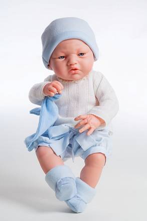 Кукла Бэби в голубом, 36 см. 